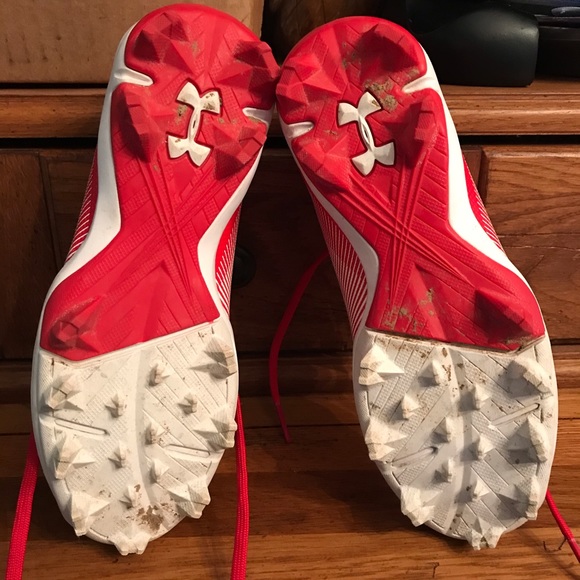 (Under Armour, sz 13) Kids Baseball Cleats ⚾️ - Picture 5 of 7